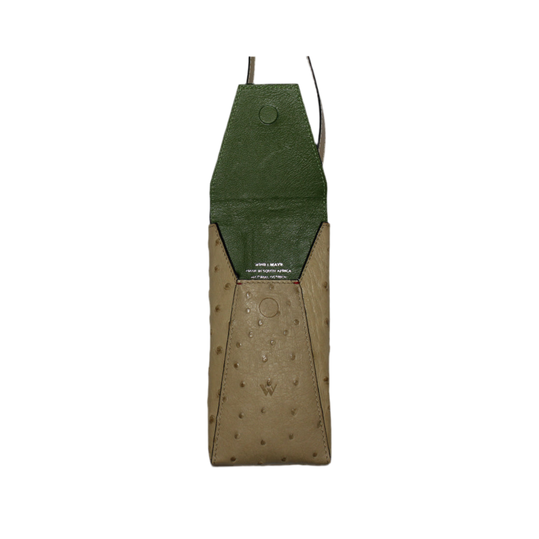 Indiana Ostrich leather quill