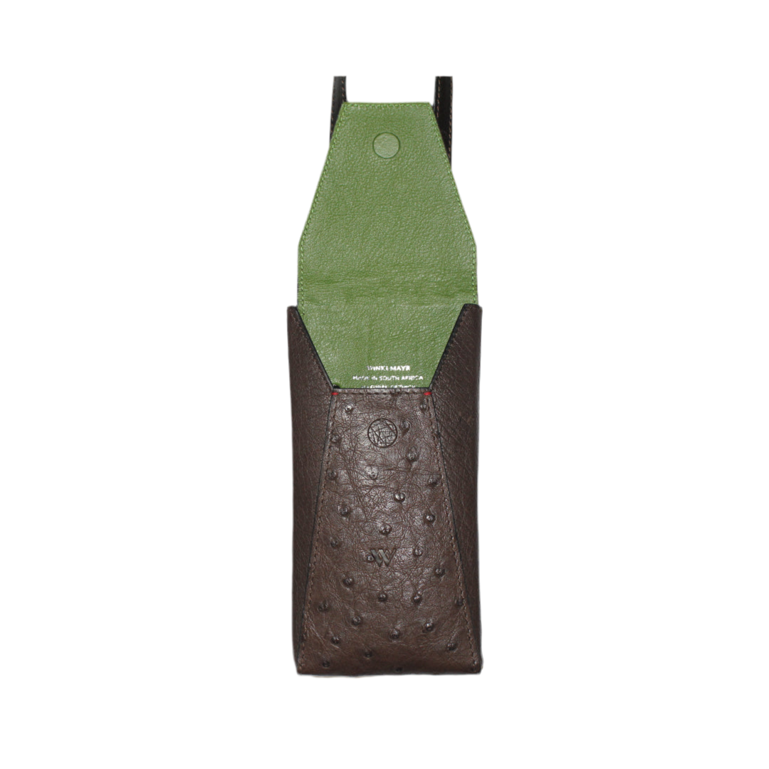 Indiana Ostrich leather quill
