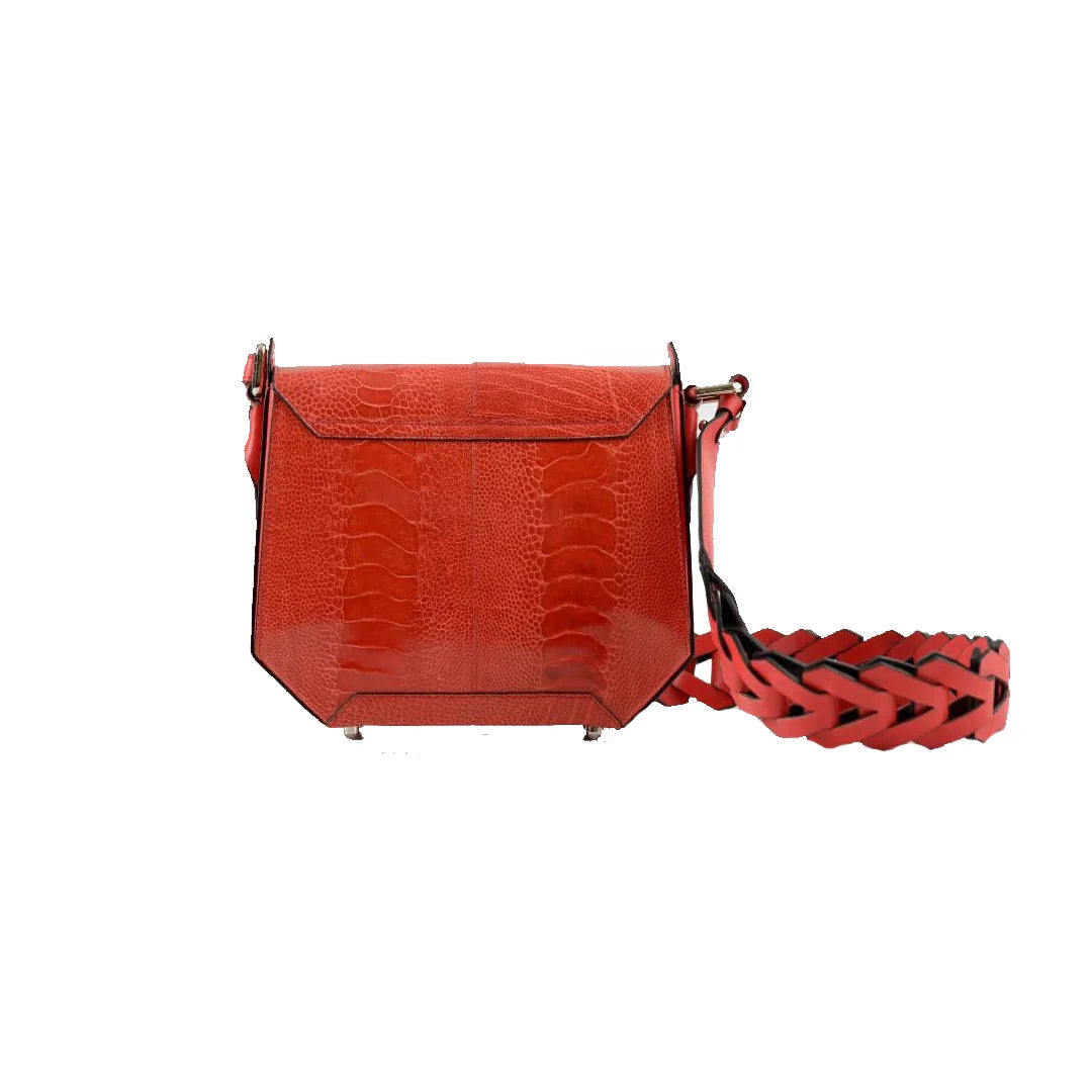 Lia Ostrich leather leg