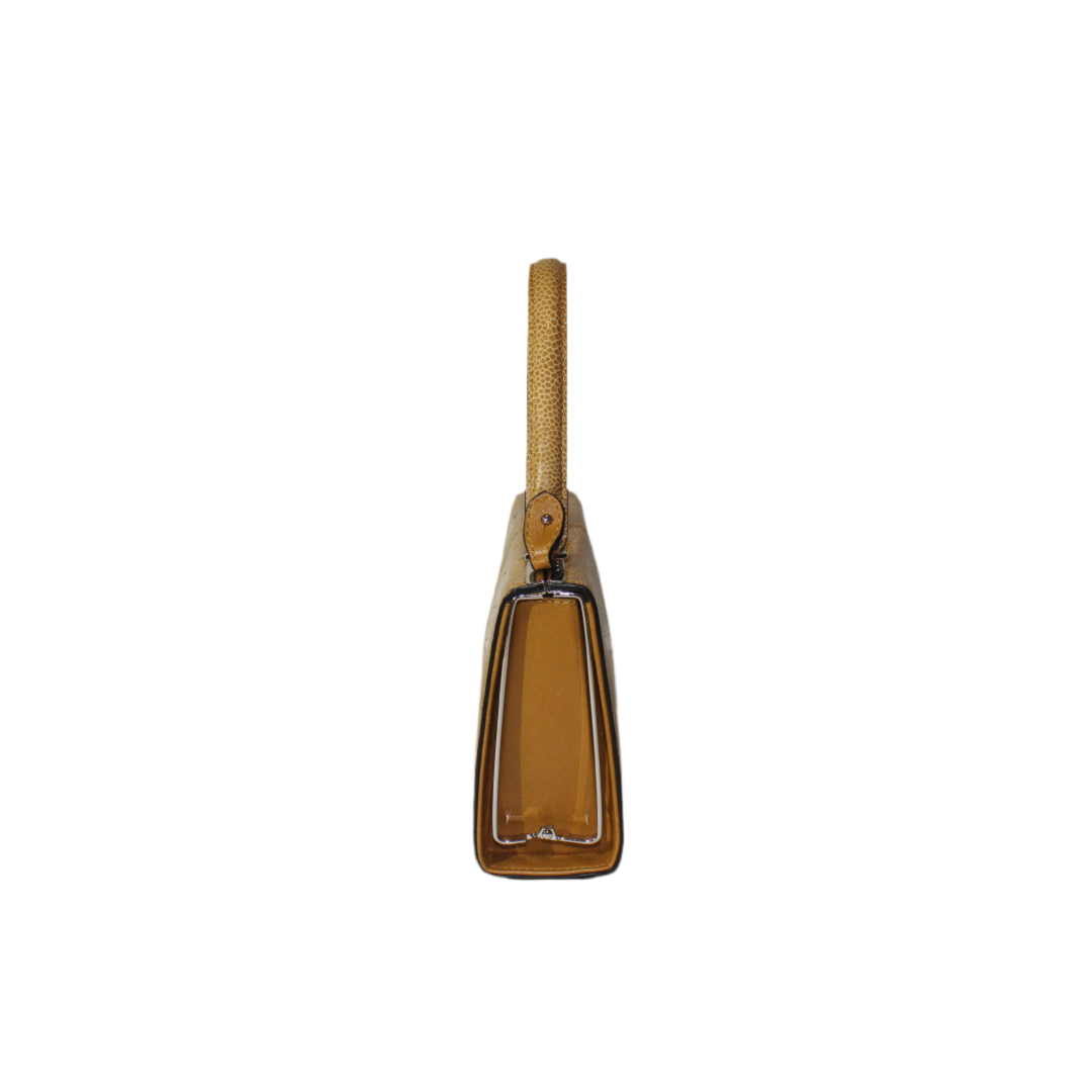 Libby Ostrich leather leg