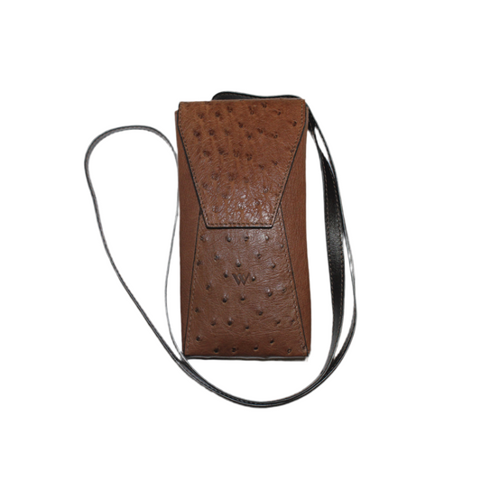 Indiana Ostrich leather quill