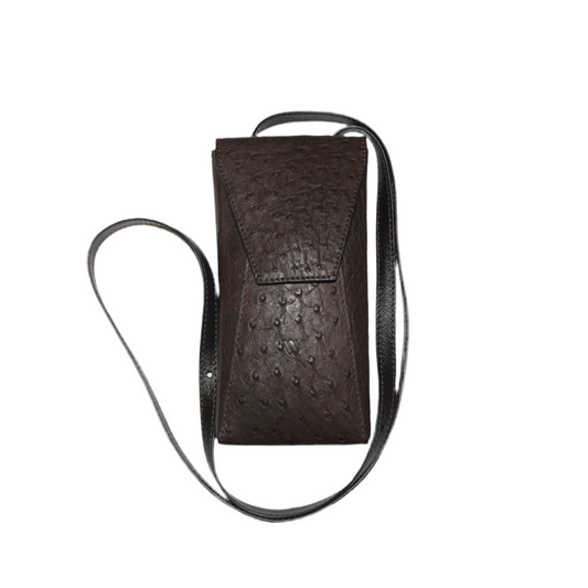Indiana Ostrich leather quill