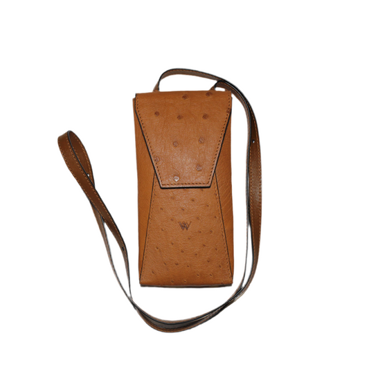 Indiana Ostrich leather quill