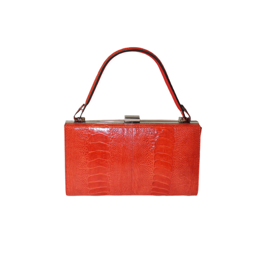 Libby Ostrich leather leg