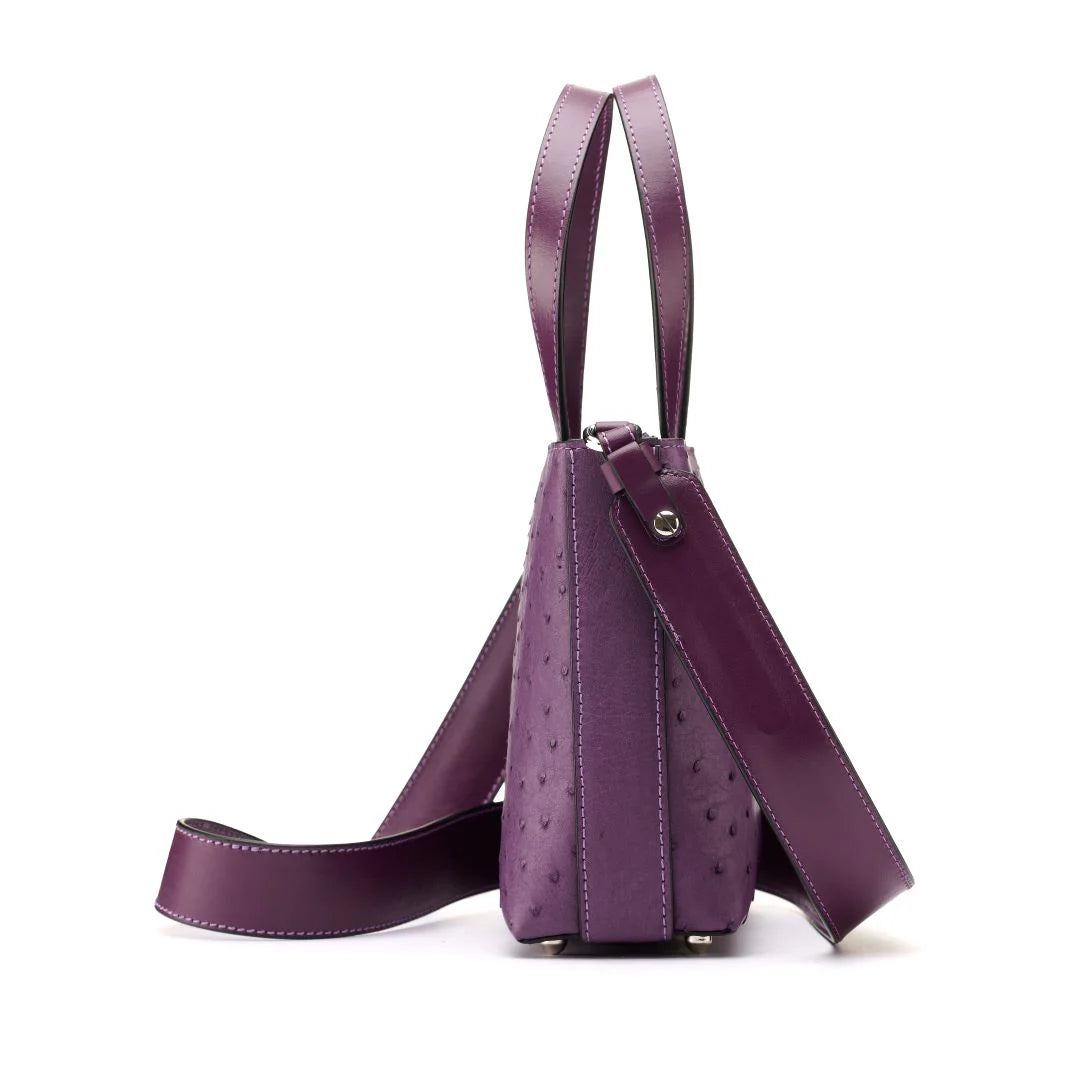 Lily Ostrich leather quill