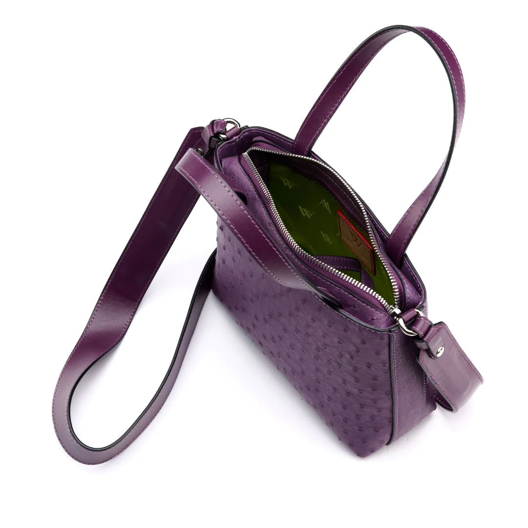 Lily Ostrich leather quill