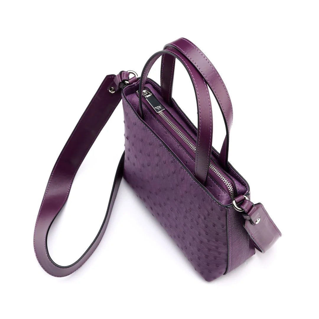 Lily Ostrich leather quill