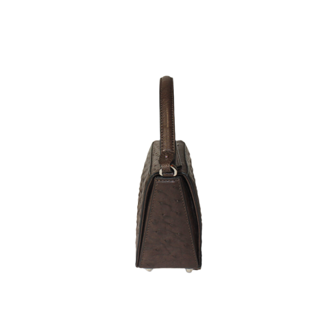 Lottie Ostrich leather quill