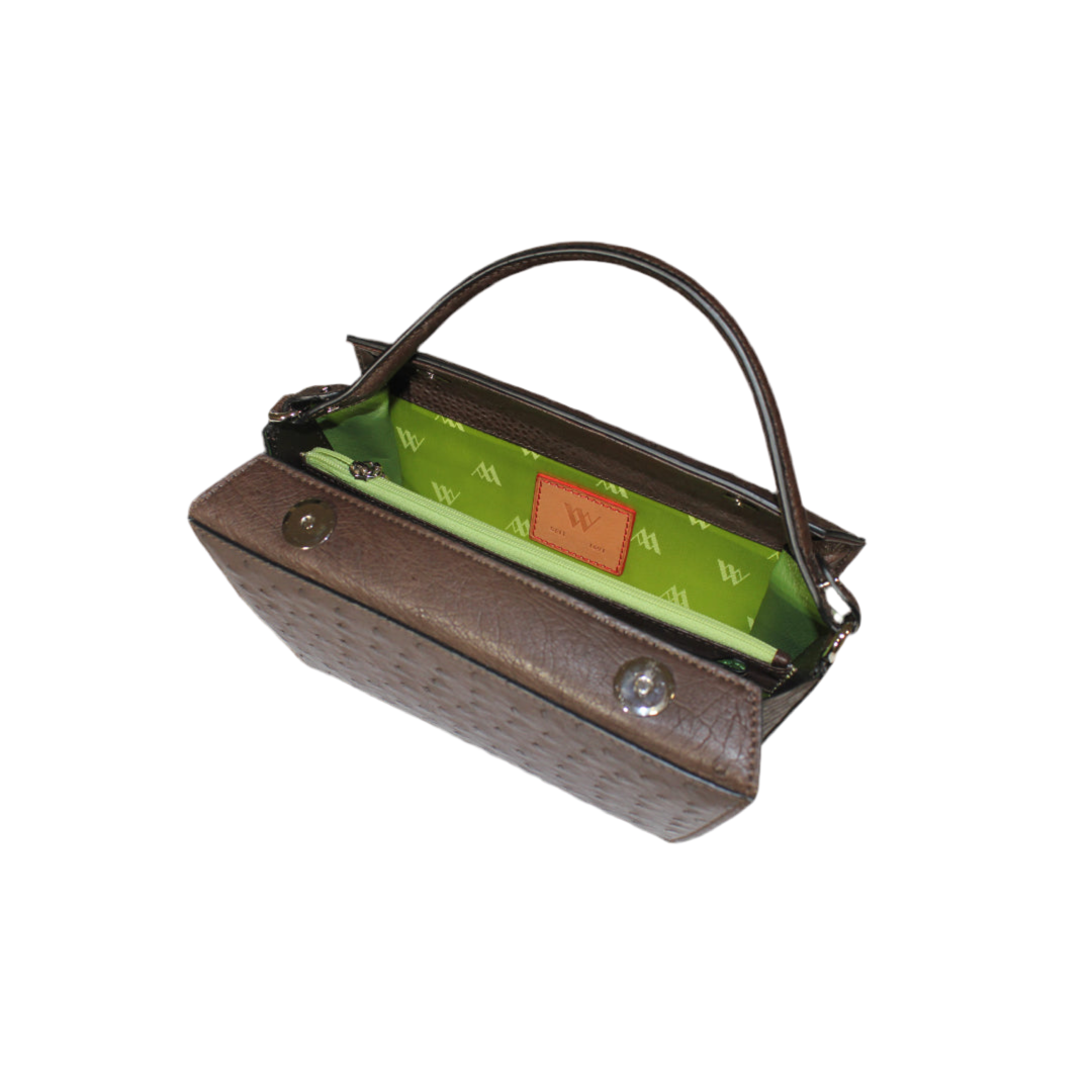 Lottie Ostrich leather quill