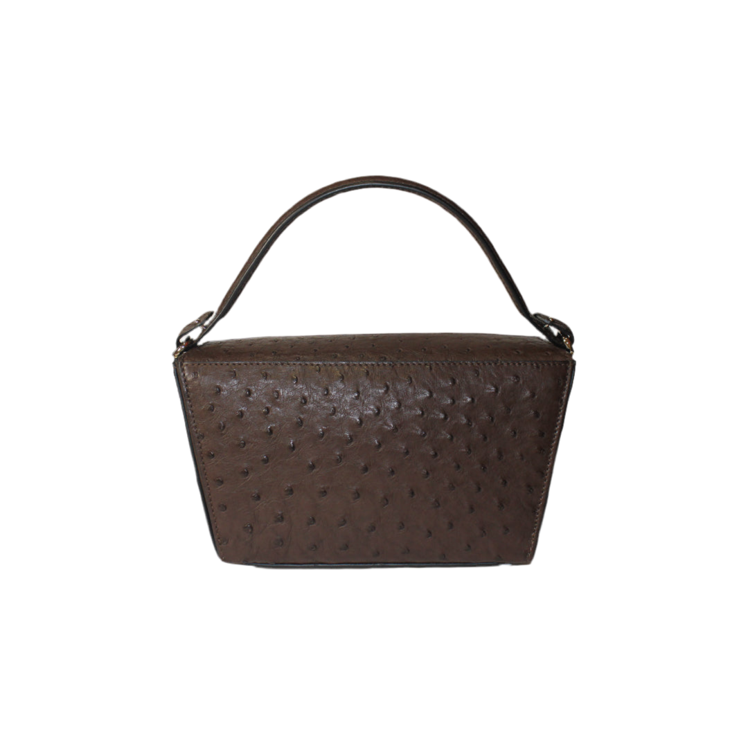 Lottie Ostrich leather quill