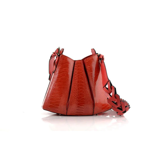 Luna Ostrich leather leg